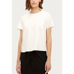 Jenni Kayne L White crepe Blouse